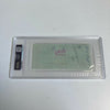 Bill Russell Signed Autographed Bank Check PSA DNA Boston Celtics HOF Legend