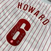 Ryan Howard Signed & Inscribed "58 HR's" Philadelphia Phillies Jersey With COA