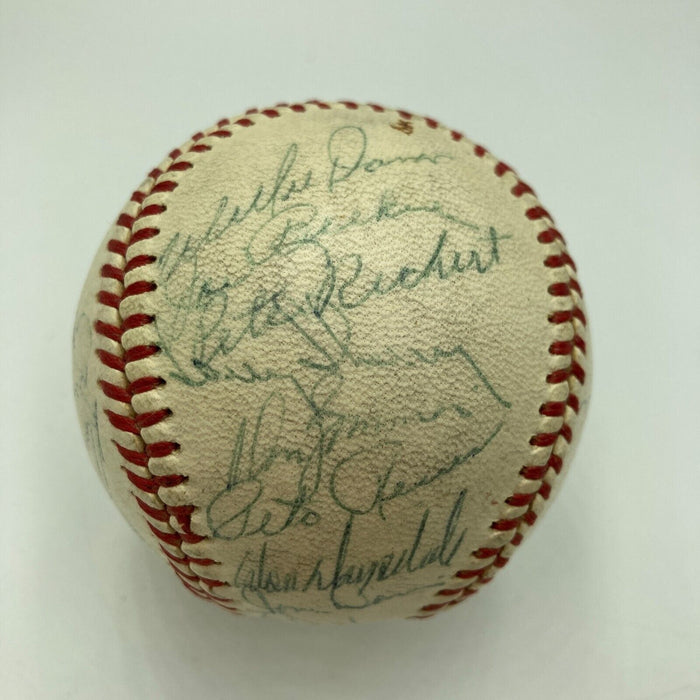 Sandy Koufax 1962 Los Angeles Dodgers Team Signed NL Baseball JSA COA