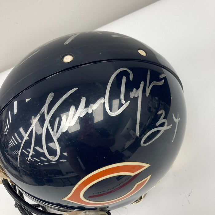 Walter Payton "Sweetness" Signed Chicago Bears Full Size Helmet PSA DNA & BAS