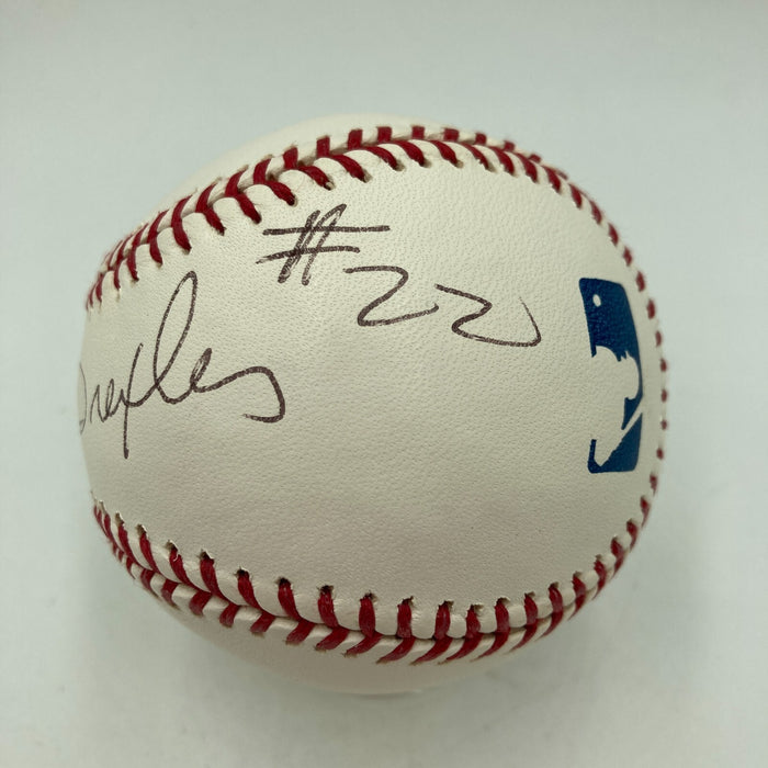Clyde Drexler Signed Major League Baseball PSA DNA Graded 10 GEM MINT