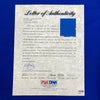 Wilt Chamberlain Signed Mitchell & Ness 1966-67 Philadelphia Warriors Jersey PSA