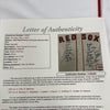 2004 Boston Red Sox World Series Camps Team Signed Authentic W.S. Jersey JSA COA