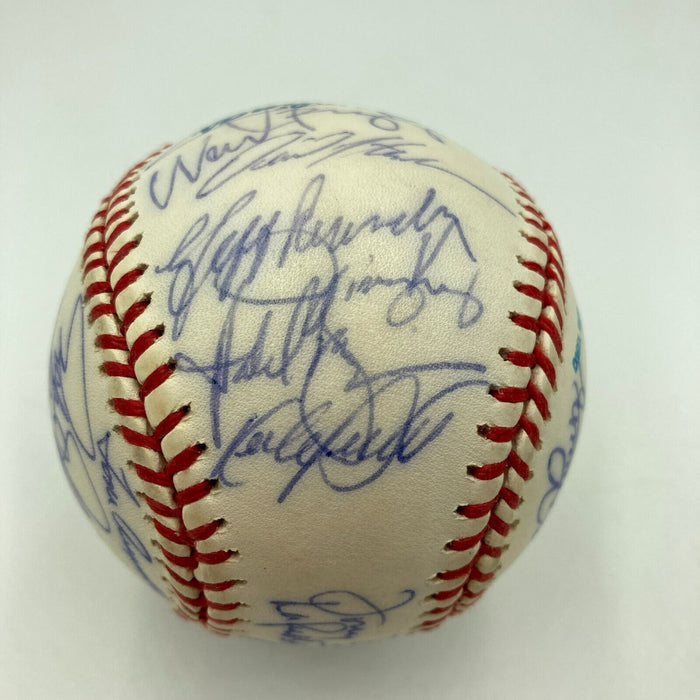 1991 All Star Game Team Signed Baseball Cal Ripken Jr. Kirby Puckett JSA COA