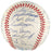 1961 New York Yankees World Series Champs Team Signed Baseball Mickey Mantle JSA