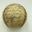 1954 Ernie Banks Rookie Chicago Cubs Team Signed National League Baseball JSA