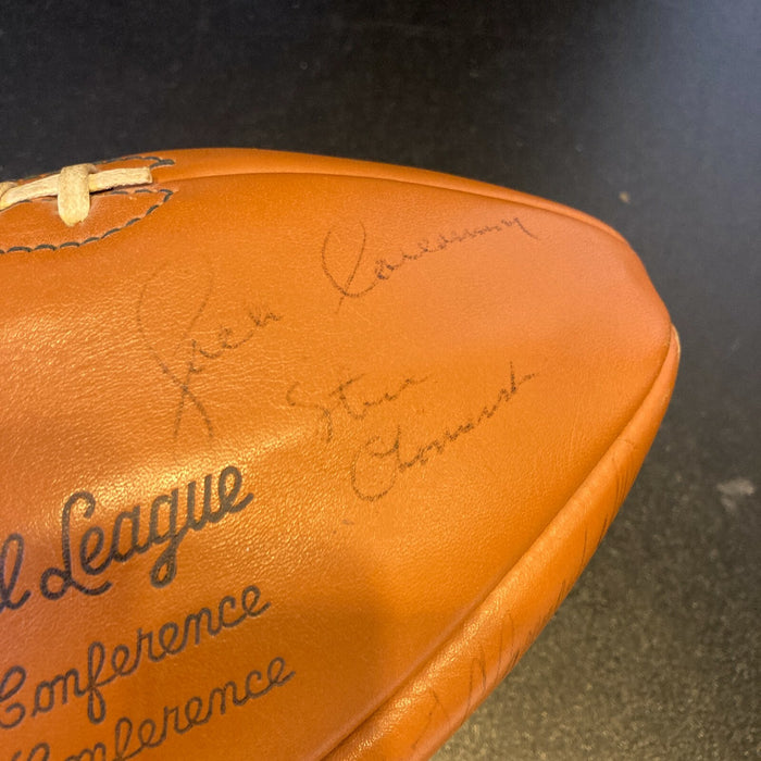 1975 Green Bay Packers Team Signed Wilson NFL Game Football JSA COA