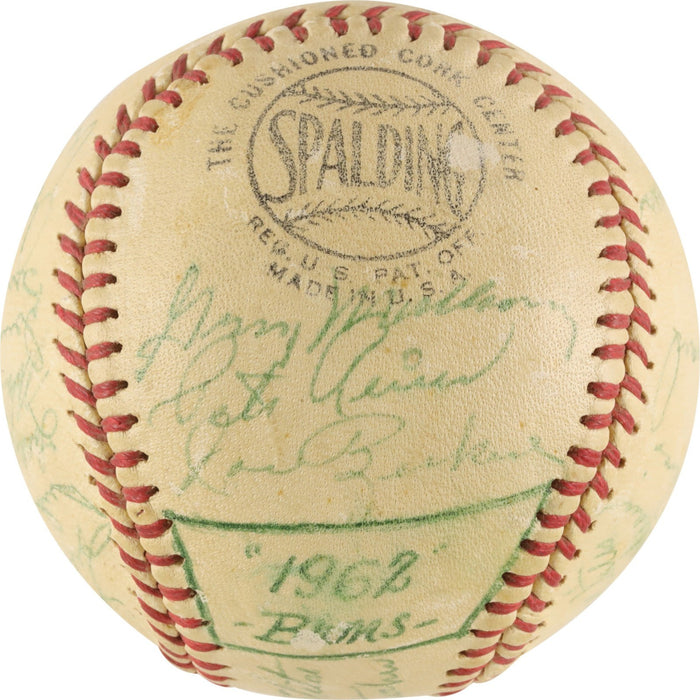 Sandy Koufax 1962 Los Angeles Dodgers Team Signed Baseball PSA DNA COA