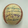 Mickey Mantle Joe Dimaggio Yankees Greats Signed American League Baseball JSA