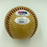 1950's Whitey Ford Playing Days Signed American League Harridge Baseball JSA PSA