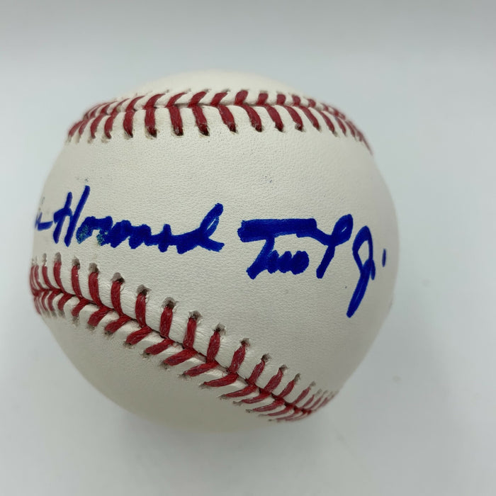 Willie Howard Mays Jr. Full Name Signed MLB Baseball Graded PSA DNA Gem Mint 10