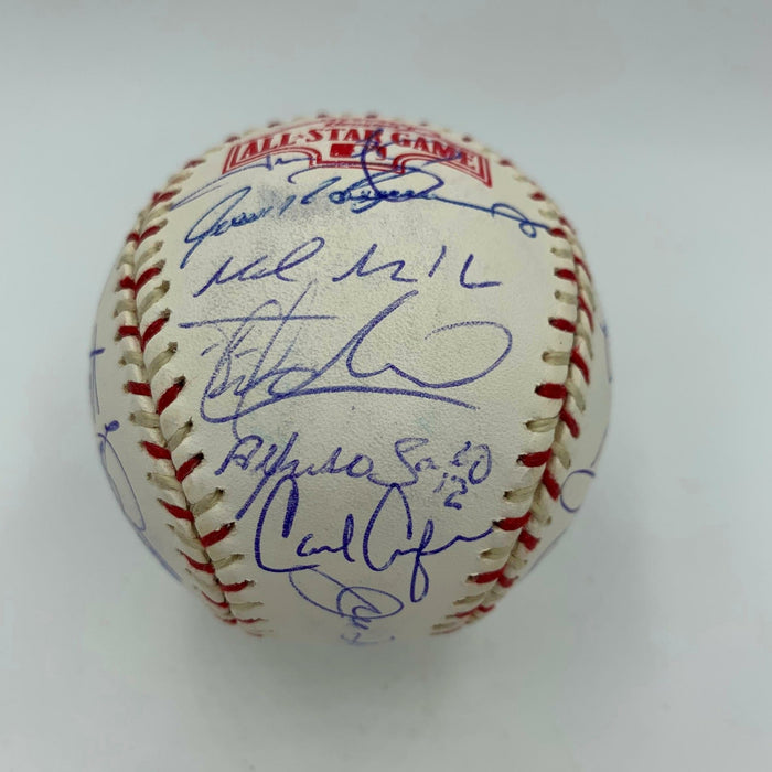 Derek Jeter Mariano Rivera Ichiro Signed 2004 All Star Game Signed Baseball MLB