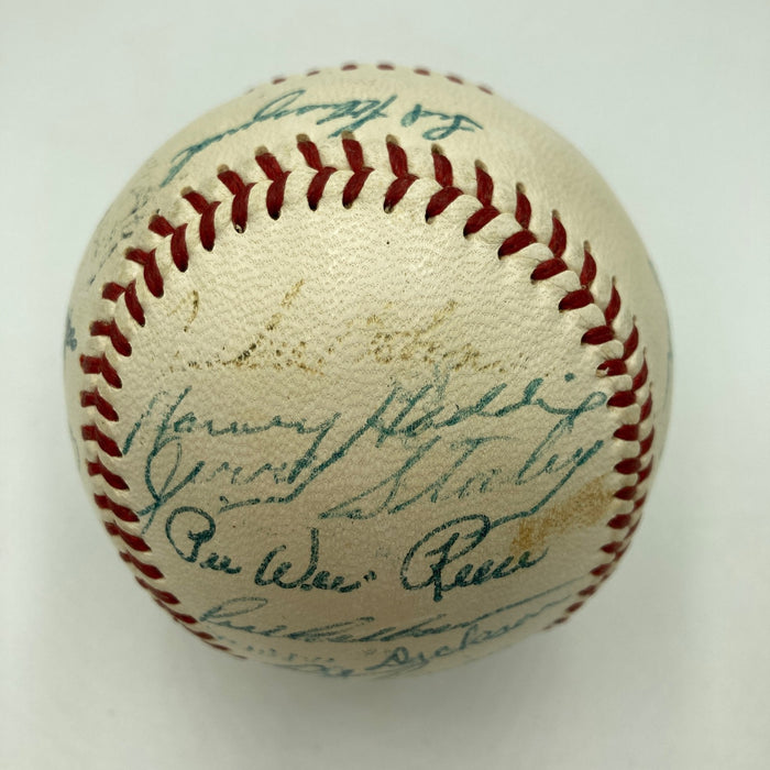 1952 All Star Game Team Signed Baseball Jackie Robinson JSA COA