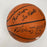 1997-98 Chicago Bulls NBA Champs Team Signed Game Basketball The Last Dance JSA