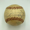 Historic 1956 World Series Don Larsen Perfect Game Signed Game Used Baseball JSA
