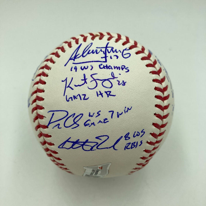 2019 Washington Nationals World Series Champs Team Signed Baseball Fanatics Holo