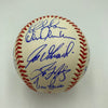 1998 New York Yankees World Series Champs Team Signed Baseball Jeter JSA COA