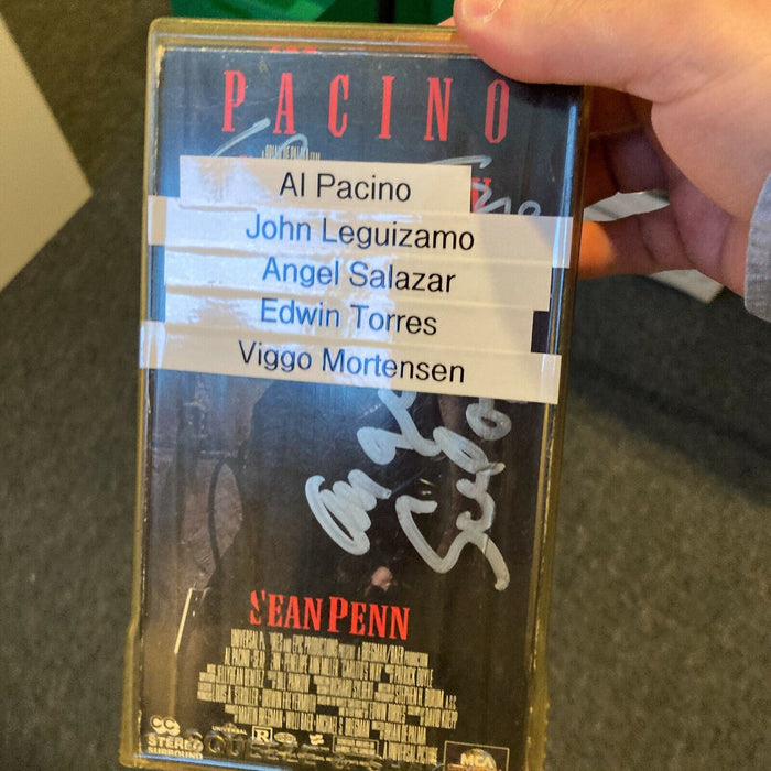 Al Pacino Carlito's Way Cast Signed Autographed VHS Movie JSA COA