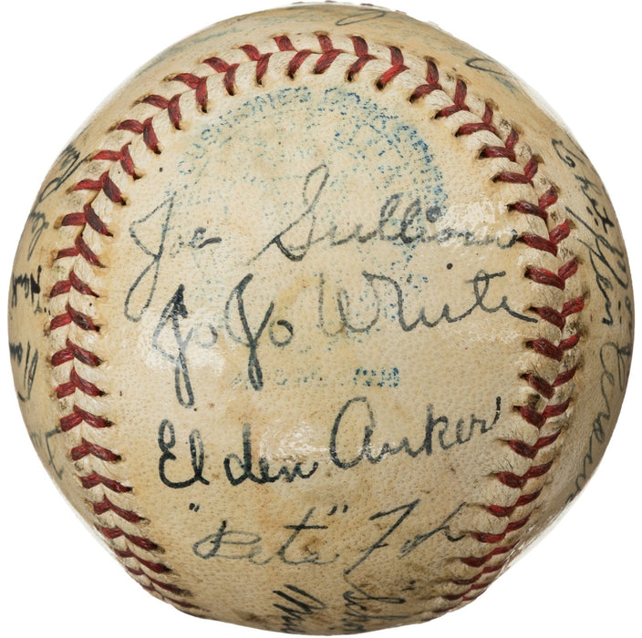 The Finest 1935 Detroit Tigers World Series Champs Team Signed Baseball PSA DNA
