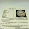 Sandy Koufax & Nolan Ryan Signed National League Baseball JSA COA