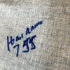 Hank Aaron 755 Home Run Signed Authentic Milwaukee Braves Jersey JSA COA