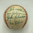 Jackie Robinson 1954 Brooklyn Dodgers Team Signed Baseball PSA DNA