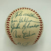 Jackie Robinson 1954 Brooklyn Dodgers Team Signed Baseball PSA DNA