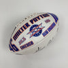 Walter Payton Signed 1986 Super Bowl Presentational Football Beckett COA