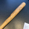 Derek Jeter Pre Rookie 1994 Tampa Yankees Minor League Team Signed Bat JSA COA
