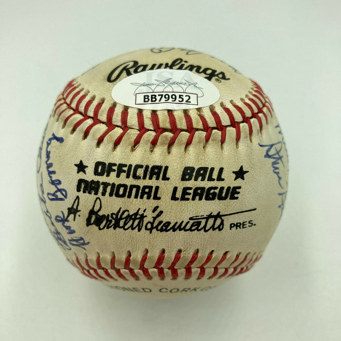 1950 Philadelphia Phillies Whiz Kids NL Champions Team Signed Baseball JSA COA