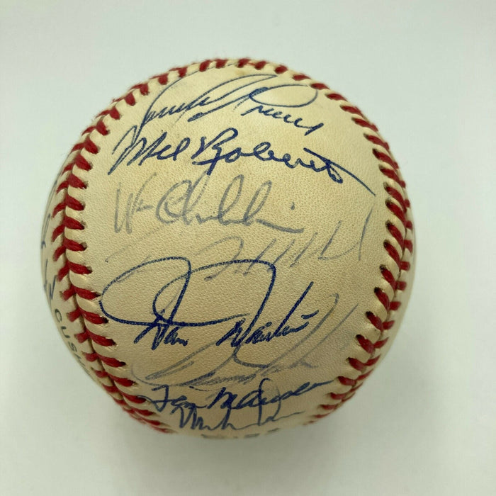 1990's Philadelphia Phillies Team Signed Official National League Baseball
