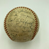 Joe Dimaggio Pre Rookie 1935 San Francisco Seals Team Signed Baseball JSA COA