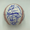 2010 Texas Rangers AL Champs Team Signed World Series Baseball MLB Authentic
