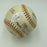 Beautiful Joe Gordon Single Signed Baseball JSA COA Hall Of Fame