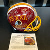 Beautiful 1987 Washington Redskins SB Champs Team Signed Super Bowl Helmet JSA