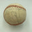 Rube Marquard Yankees Giants Old Timers Day Multi Signed Baseball Beckett COA