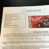 John Travolta Welcome Back Kotter Cast Signed 1976 Vintage Game JSA COA