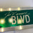 Joe Namath Signed 6x30 Street Sign Joe Namath BLVD JSA COA