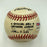 President George H.W. Bush Signed National League Baseball PSA DNA Sticker