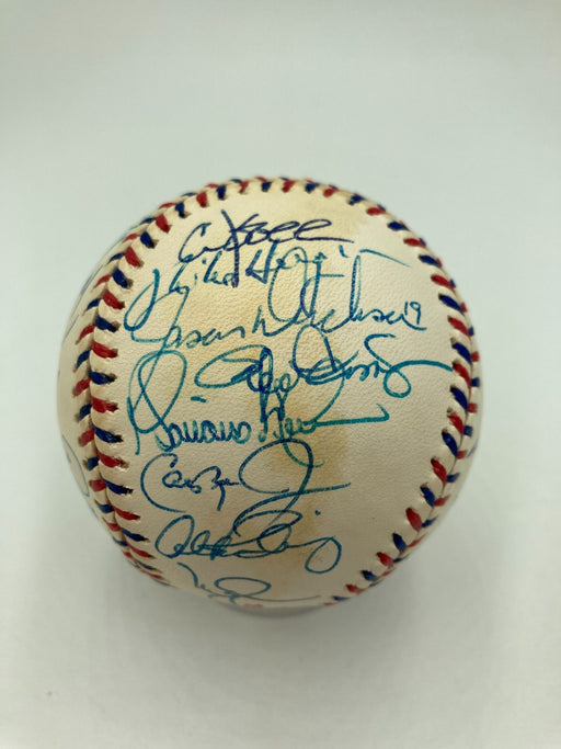 1997 All Star Game Team Signed Baseball Ken Griffey Jr. Mark Mcgwire 30 Sigs JSA