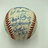 1993 Toronto Blue Jays World Series Champs Team Signed Baseball JSA COA