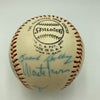 Stan Musial Nellie Fox HOF Legends Multi Signed Vintage National League Baseball