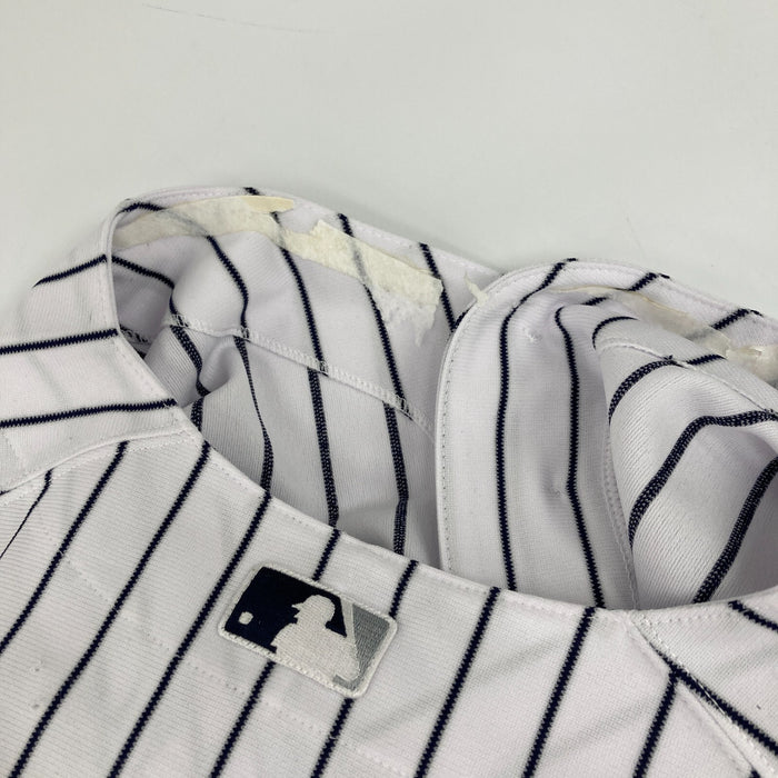 Mariano Rivera Signed Heavily Inscribed NY Yankees STAT Jersey Steiner COA