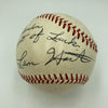 Leon Hart Signed Vintage American League Baseball Heisman Trophy Winner JSA