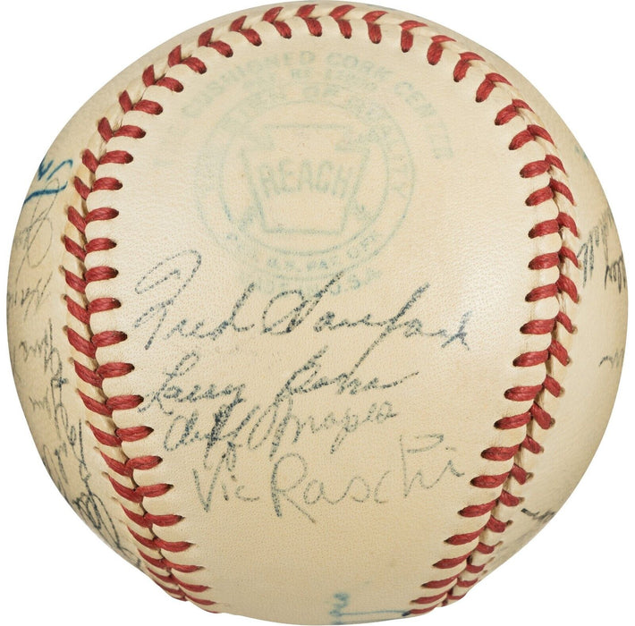 1949 New York Yankees World Series Champs Team Signed Baseball PSA DNA & Beckett