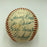 1981 Cincinnati Reds Team Signed National League Baseball Johnny Bench JSA COA