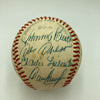 1981 Cincinnati Reds Team Signed National League Baseball Johnny Bench JSA COA