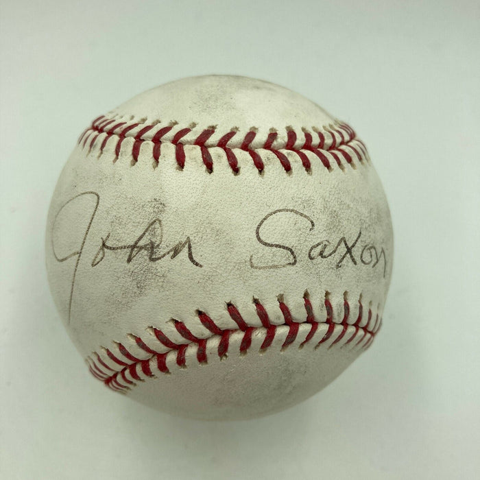 John Saxon Signed Autographed MLB Baseball Celebrity With JSA COA