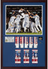 2009 New York Yankees World Series Champs Team Signed Photo & Tickets Beckett