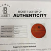 Rare Reggie Lewis Single Signed Molten Basketball Boston Celtics JSA COA